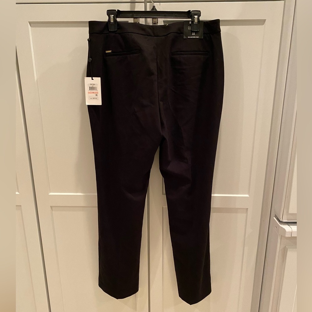 DKNY New black Midtown pants.  Size 10.